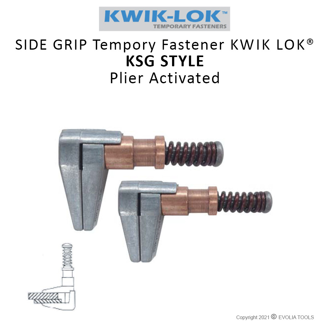 SIDE GRIP CLECO TEMPORARY FASTENER KWIK LOK KSG - Evolia Tools