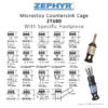 ZT680 Microstop Countersink Cage With Specific Footpiece 01